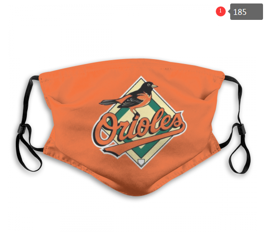 MLB Baltimore Orioles Dust mask with filter->nfl dust mask->Sports Accessory